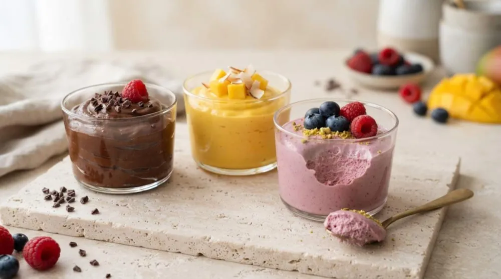 Vegan Mousse Tarifleri: 3 Lezzet, 15 Dakika