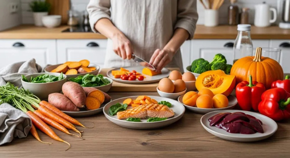 A Vitamini İçeren Yiyecekler ve Günlük İhtiyaç