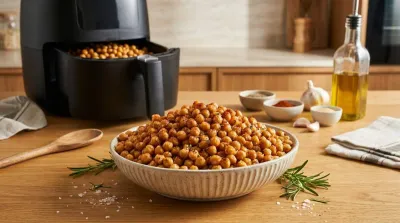 Airfryer Nohut Cipsi Nasıl Yapılır?