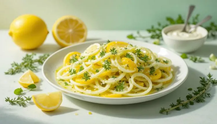 alabas limonlu ferah salata yaz sahnesi
