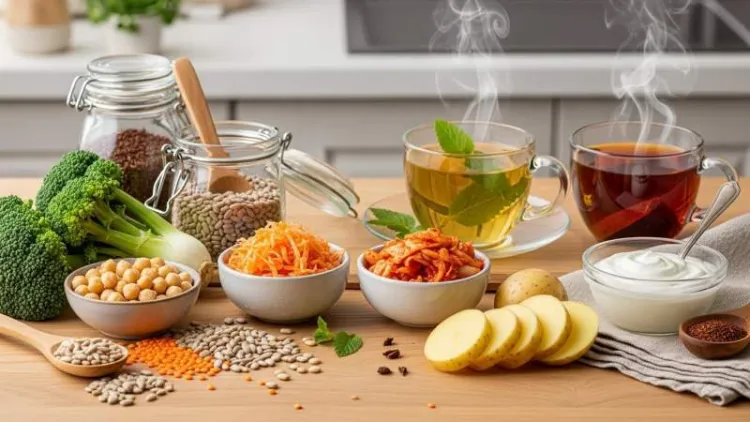 B6 vitamini ile ilişkilendirilen fermente gıdalar ve bitkisel çaylar