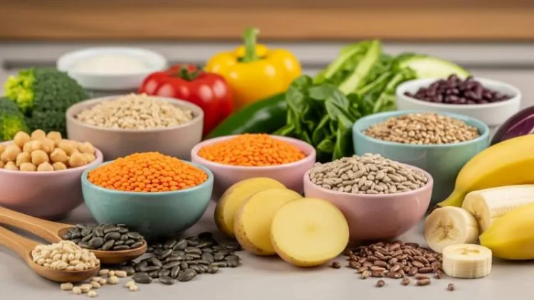 B6 vitamini içeren bitkisel besinler: sebze ve baklagil çeşitleri