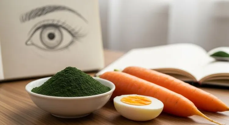 chlorella goz sagligi antioksidanlar