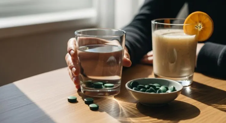 chlorella spirulina tablet kullanim sabah