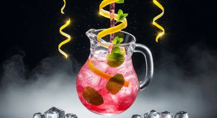 cilekli limonata nane ve limon arinma
