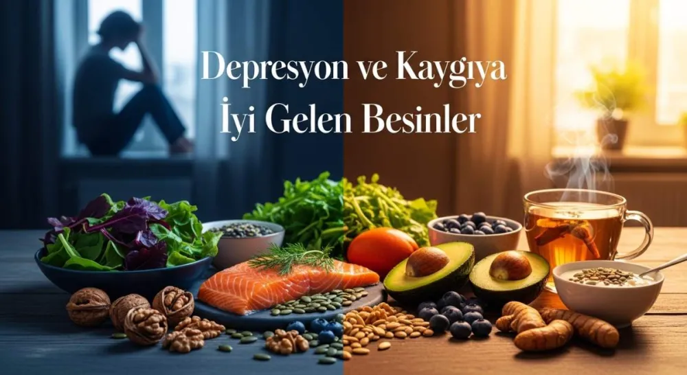 Depresyon ve Kaygıya İyi Gelen Besinler: Doğal Kaynaklar