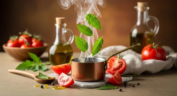 domates yapragi aroma kulturel