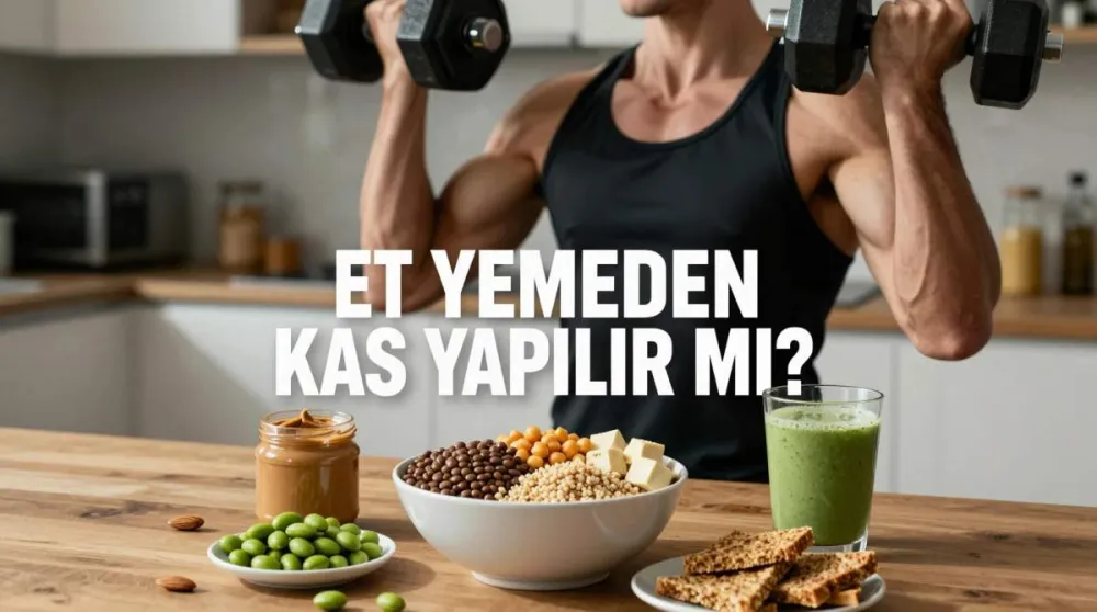 Et Yemeden Kas Yapılır Mı? Bitkisel Proteinlerle Güçlenin