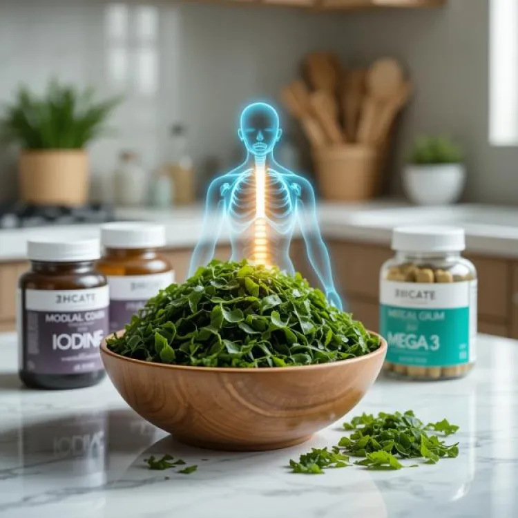 fonksiyonel tıp nori wasame spirulina chlorella