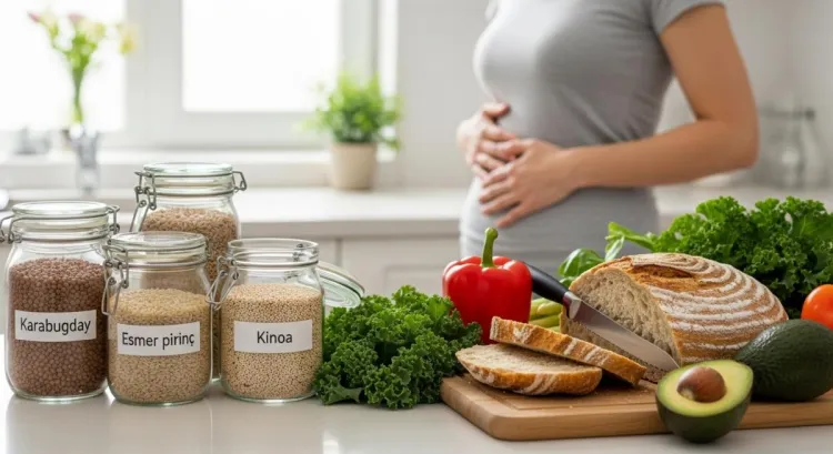 glutensiz yasam icin saglikli mutfak sahnesi