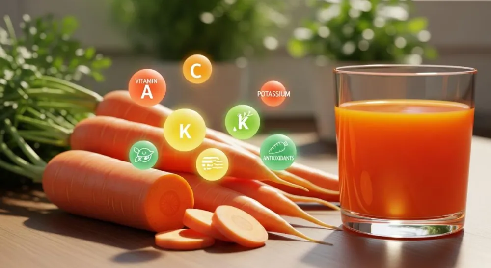 Havucun Faydaları Kalorisi ve İçerdiği Vitaminler Mineraller