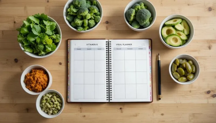 k vitamini haftalik menu planlama ve dengeli beslenme