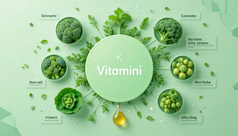 K Vitamini Nedir? K1 ve K2 Farkıyla Doğru Beslenme