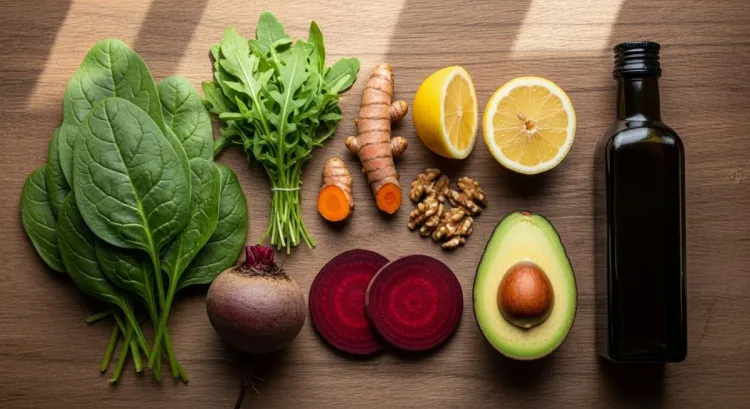 karaciger dostu vitaminler dogal besinler