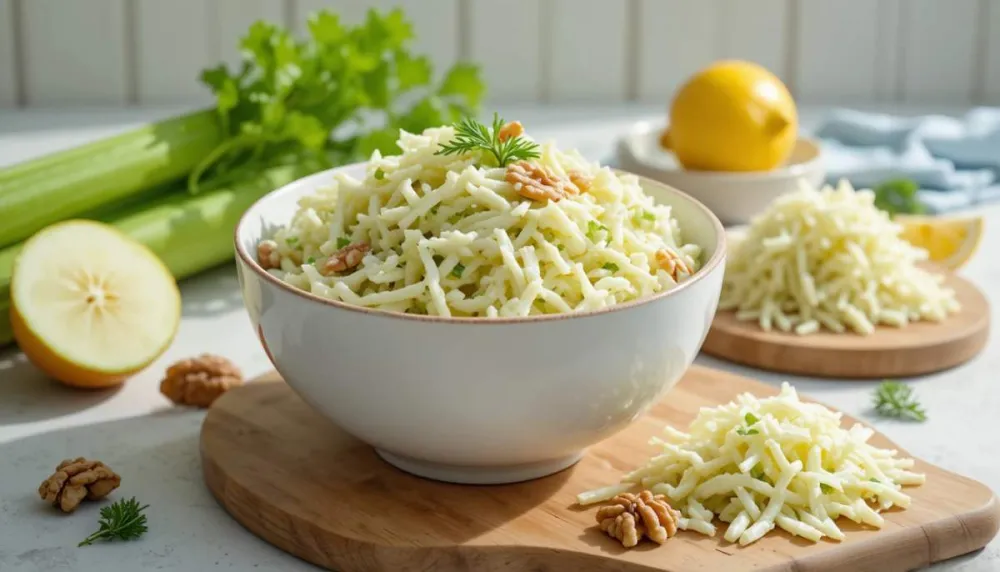 Elmalı Kereviz Salatası Nasıl Yapılır? Sağlıklı