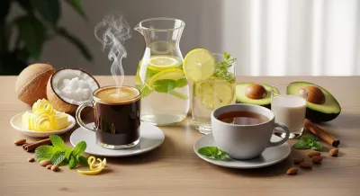 Keto Diyeti İçecekleri: Susuz Kalma, Yağ Yakımını Destekle!