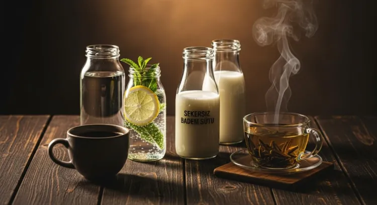 keto diyeti icecekleri dogal sicak atmosfer gorseli