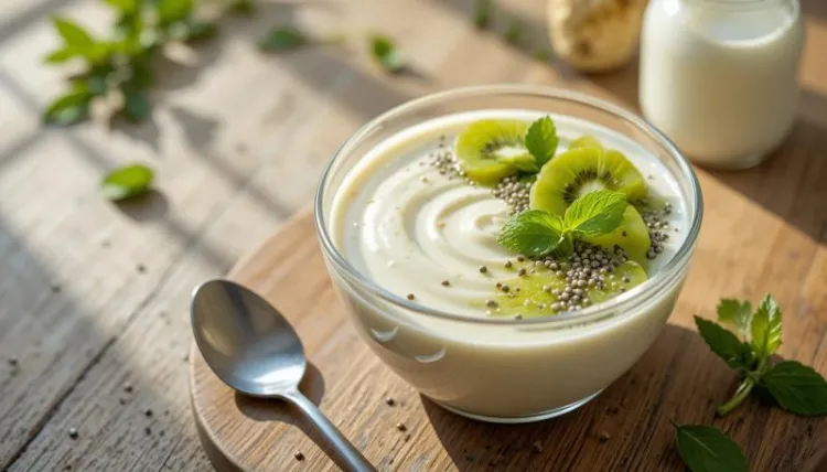 kivi ve yogurt dengeli ara ogun