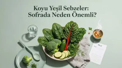 Koyu Yeşil Sebzeler: Sofrada Neden Önemli?