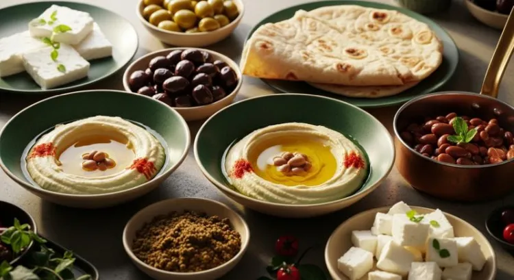 levant kahvaltisi dogal sicak sofra