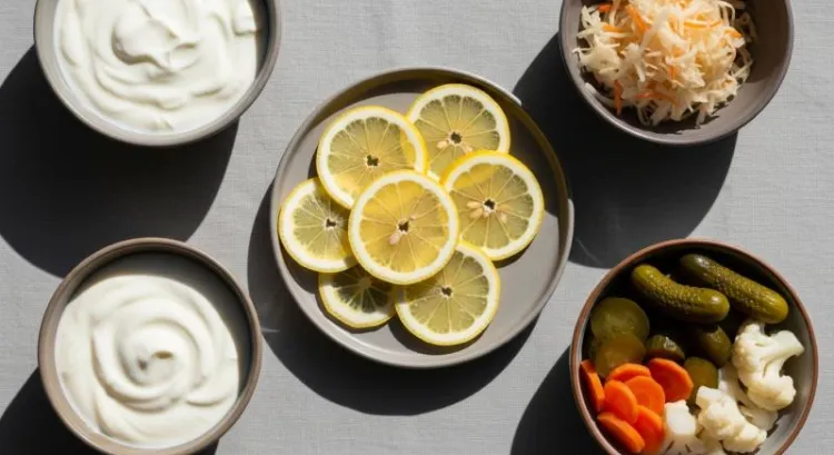 limon fermente urunler yan yana