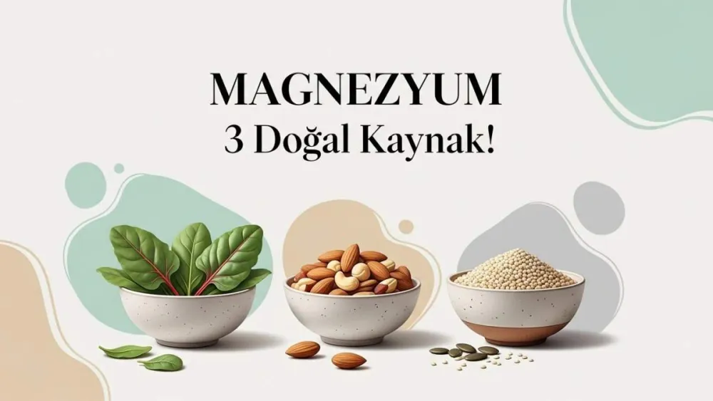 Magnezyum Hakkında Bilmeniz Gerekenler ve 3 Doğal Kaynak