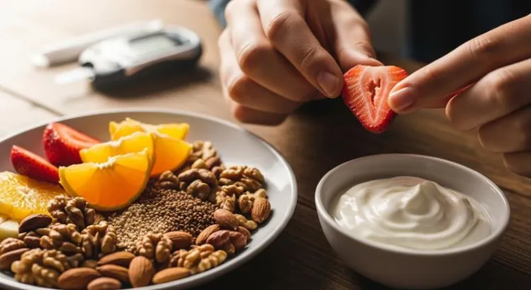 mindful meyve tuketimi proteinle dengeli