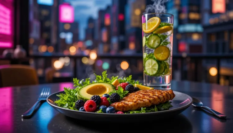 newyork diyeti urban wellness sahnesi