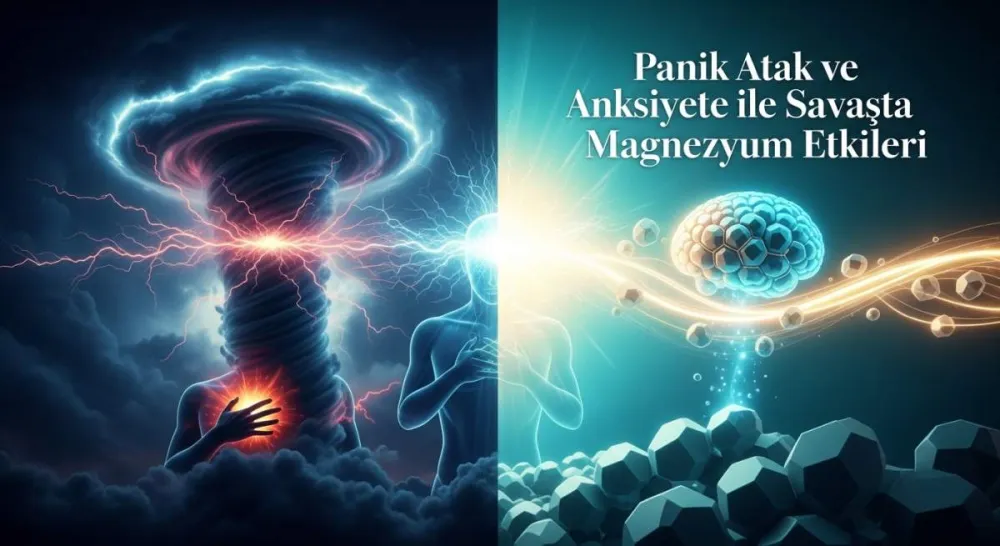 Panik Atak ve Anksiyete ile Savaşta Magnezyum Etkileri