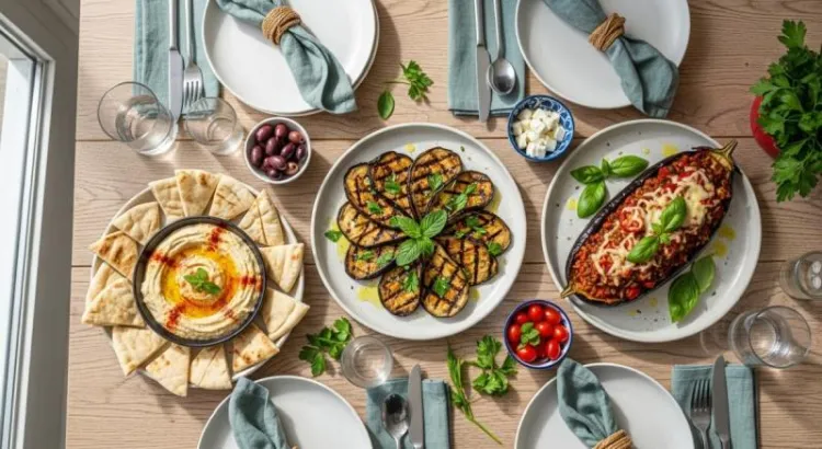 patlican uc farkli servis sekli
