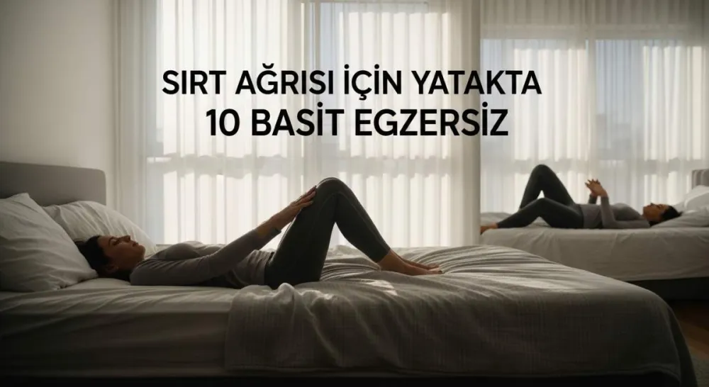 Sabahları Sırtınızı Rahatlatacak 5 Dakikalık Yatak Egzersizleri