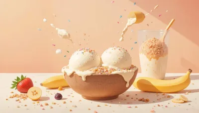 Ev Yapımı Dondurma: Makinesiz 3 Vegan Tarifle Yazı Fethet! ☀️