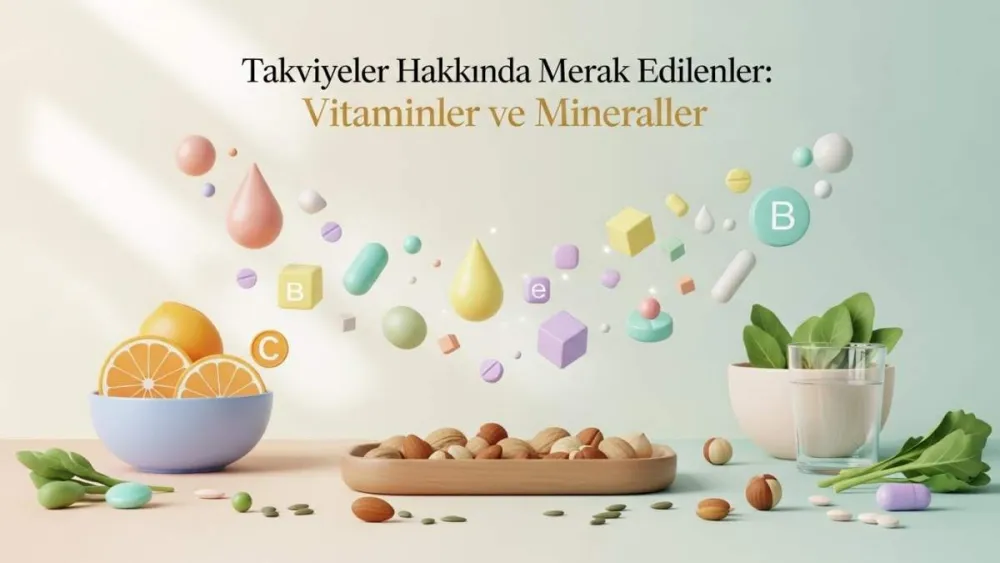 Vitamin & Mineraller: Takviyeler Hakkında Merak Edilenler