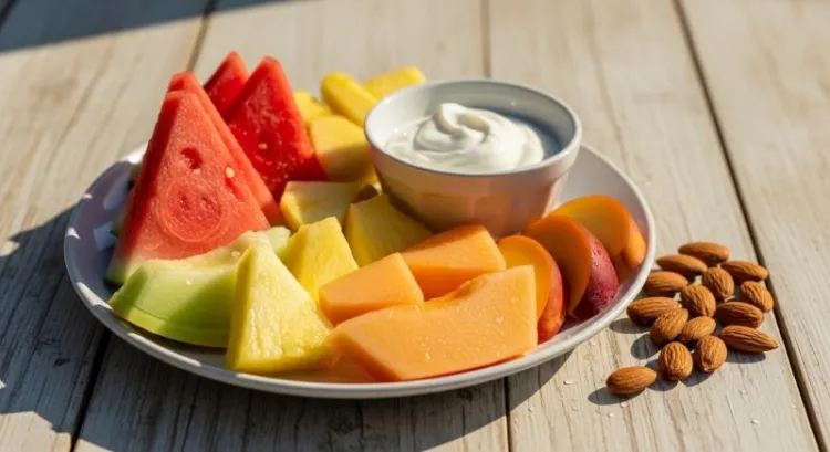 yaz tatlisi icin meyve protein dengesi