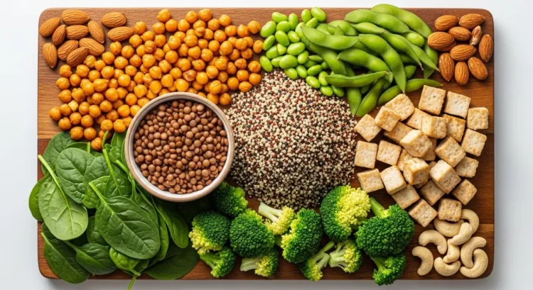 yuksek protein vejetaryen besinler sebzeler