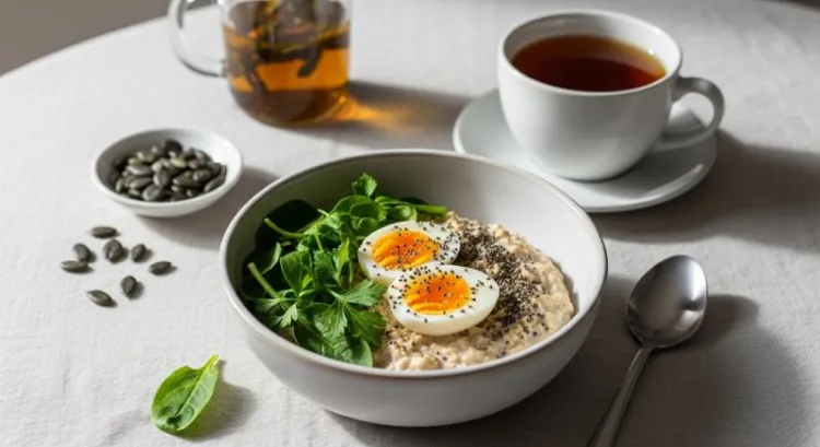 yulafli proteinli prebiyotik kahvalti