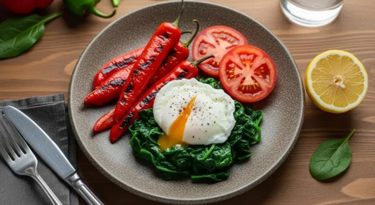 yumurta ispanak domates vitamin uyumu