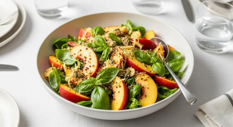 zencefilli seftalili salata tarifi
